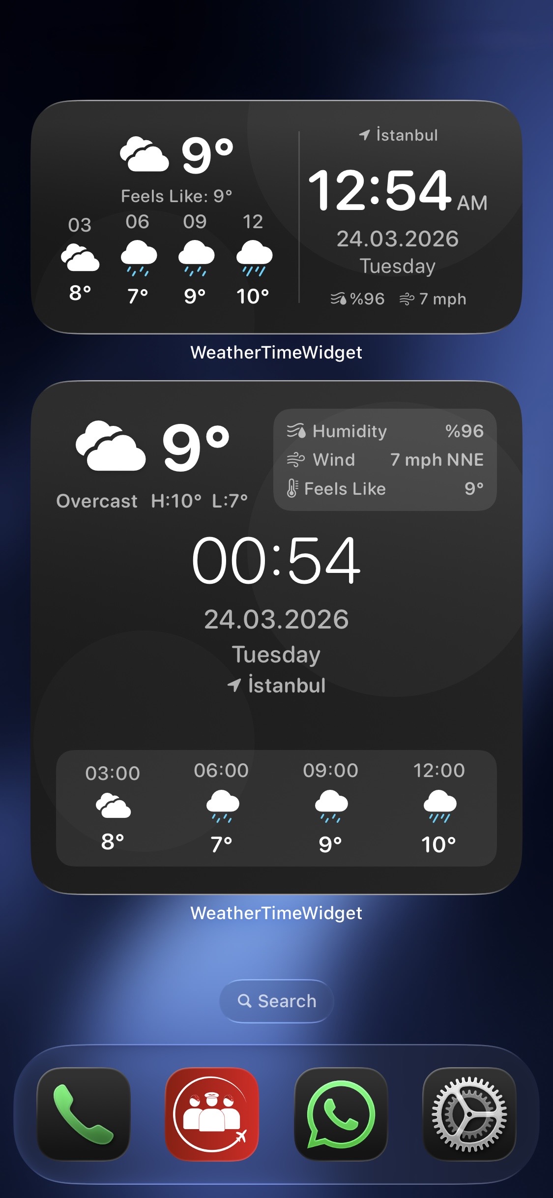 WeatherTimeWidget